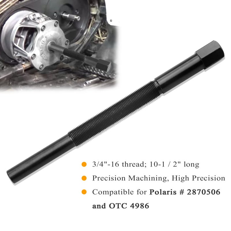 Mekar Primary Drive Clutch Puller Remove Tool Heated with Superior Strength Compatible with Polaris all models included Polaris Ranger/RZR/Sportsman/General/Scrambler 1985-2016 OEM # 2870506 - Image 4